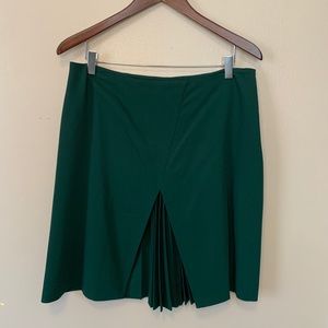 Designer Piazza Sempione Emerald Skirt Sz IT 44